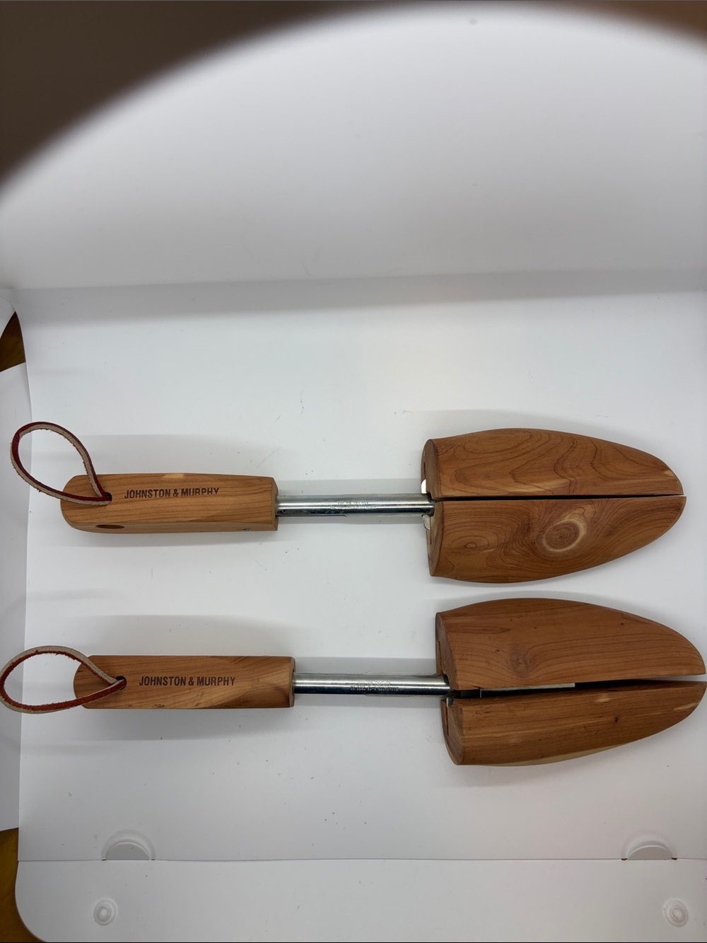 Johnston & Murphy Cedar Shoe Trees - Natural Wood Brown (Pair)